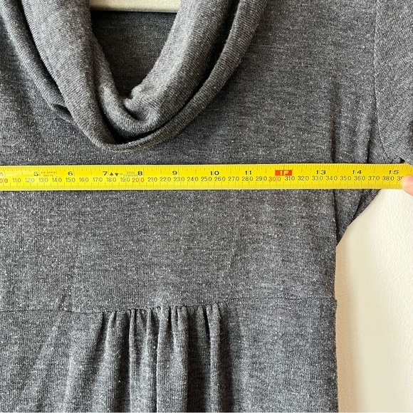 tunic cowl neck drawstring y2K long sleeve shirt XXI size small - Picture 7 of 7